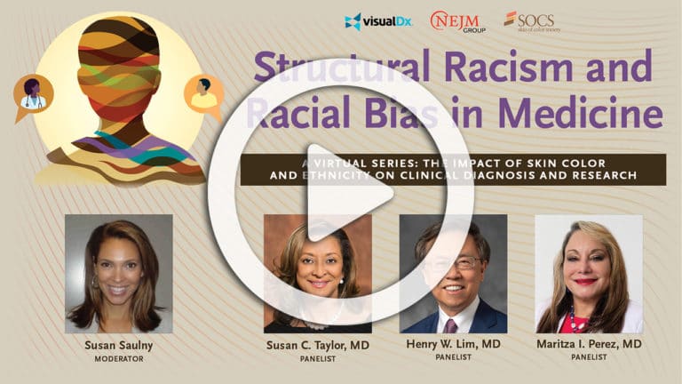 Structural Racism and Racial Bias in Medicine webinar image cover